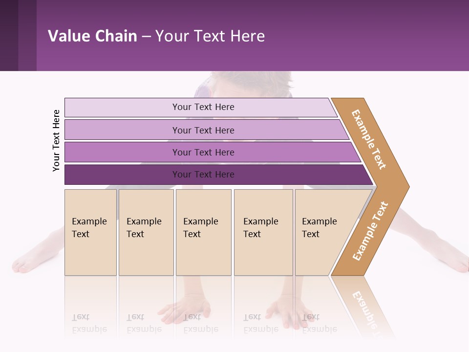 Dancing Acrobatics Showing PowerPoint Template
