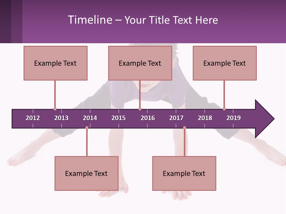 Dancing Acrobatics Showing PowerPoint Template