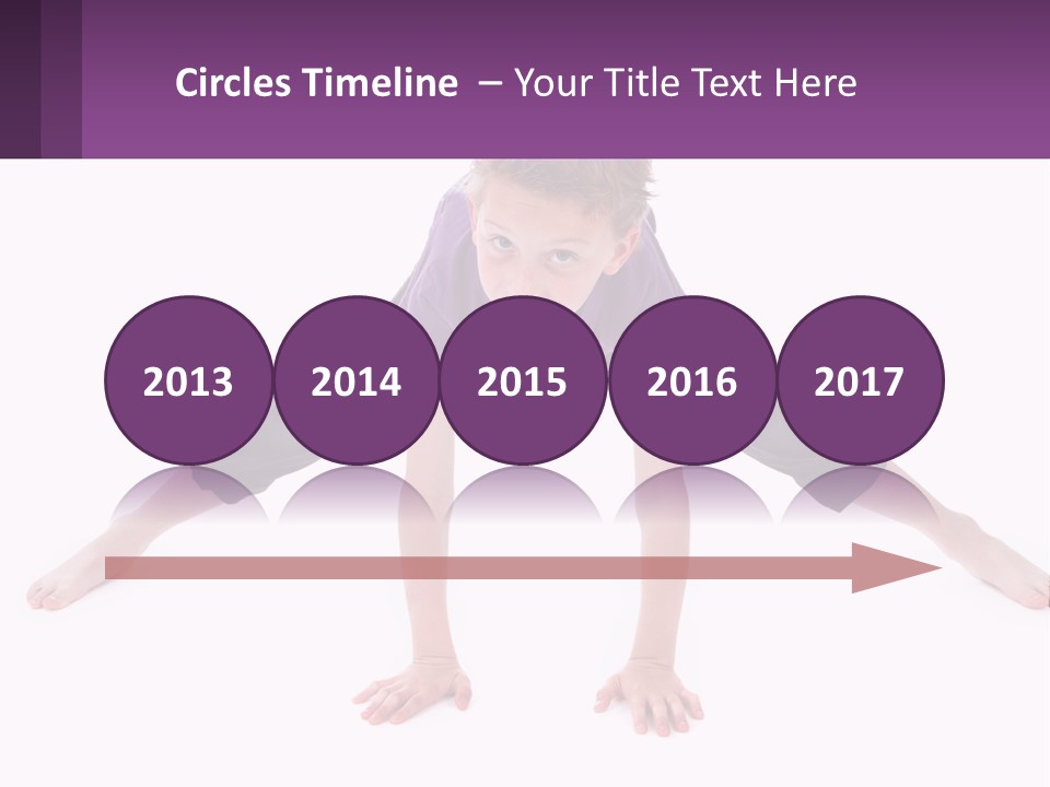 Dancing Acrobatics Showing PowerPoint Template