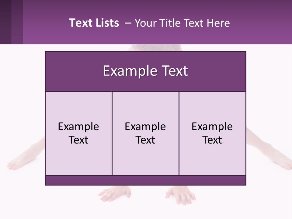Dancing Acrobatics Showing PowerPoint Template