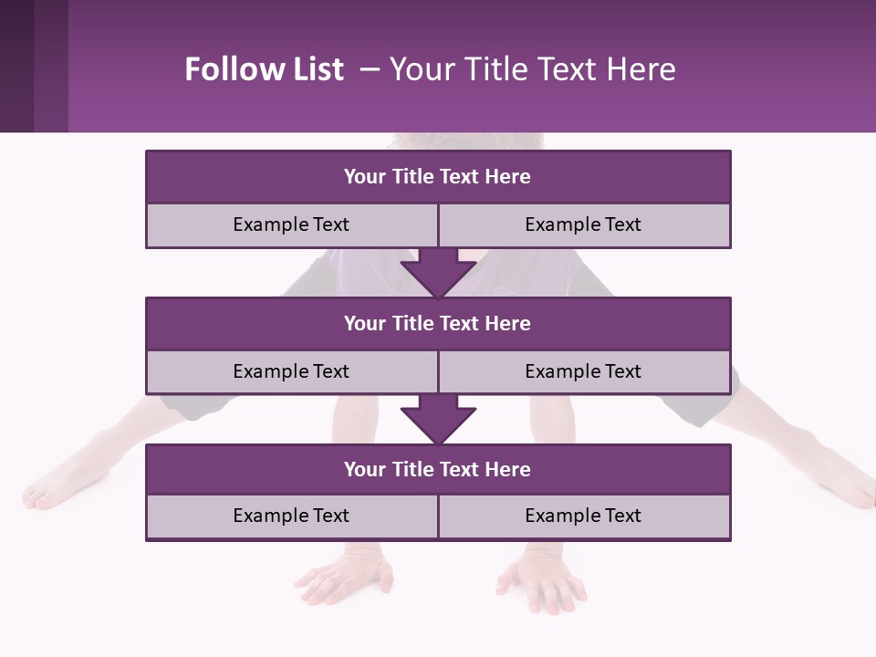 Dancing Acrobatics Showing PowerPoint Template