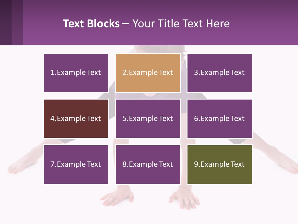 Dancing Acrobatics Showing PowerPoint Template