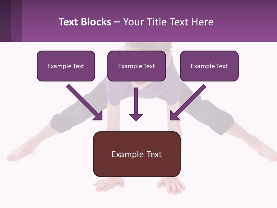 Dancing Acrobatics Showing PowerPoint Template