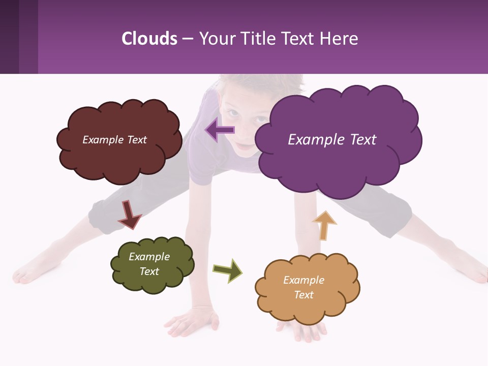 Dancing Acrobatics Showing PowerPoint Template