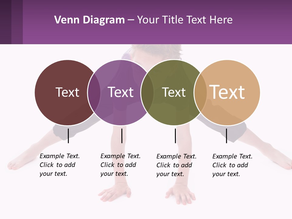 Dancing Acrobatics Showing PowerPoint Template