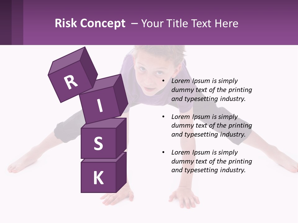 Dancing Acrobatics Showing PowerPoint Template