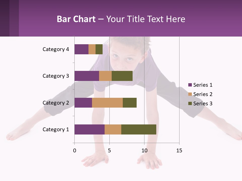 Dancing Acrobatics Showing PowerPoint Template