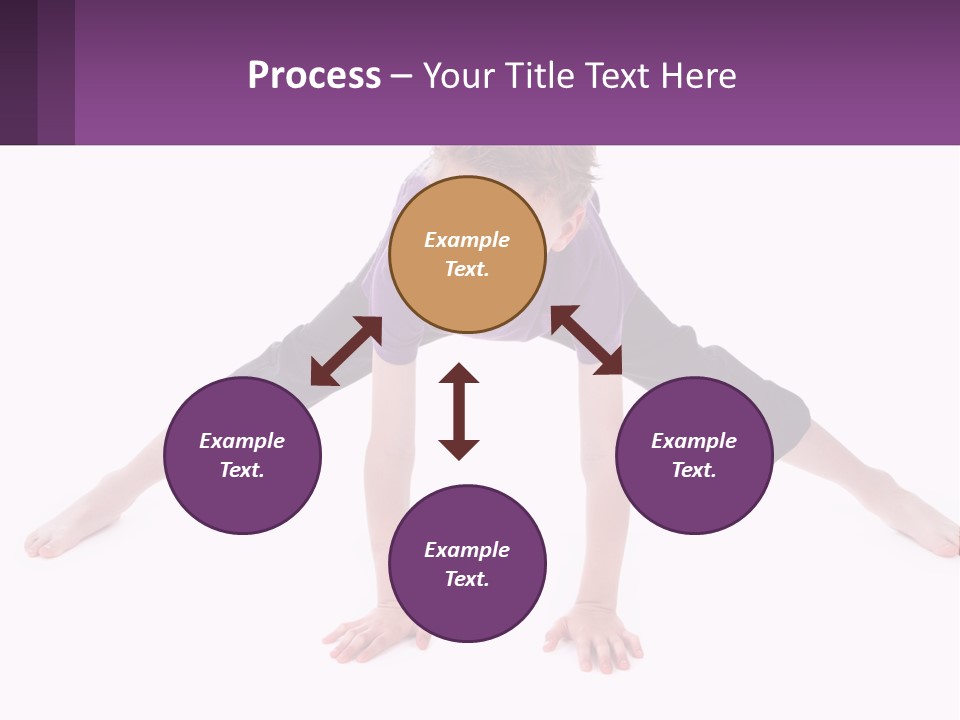 Dancing Acrobatics Showing PowerPoint Template