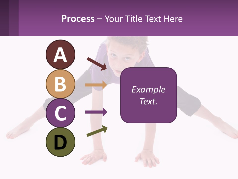Dancing Acrobatics Showing PowerPoint Template