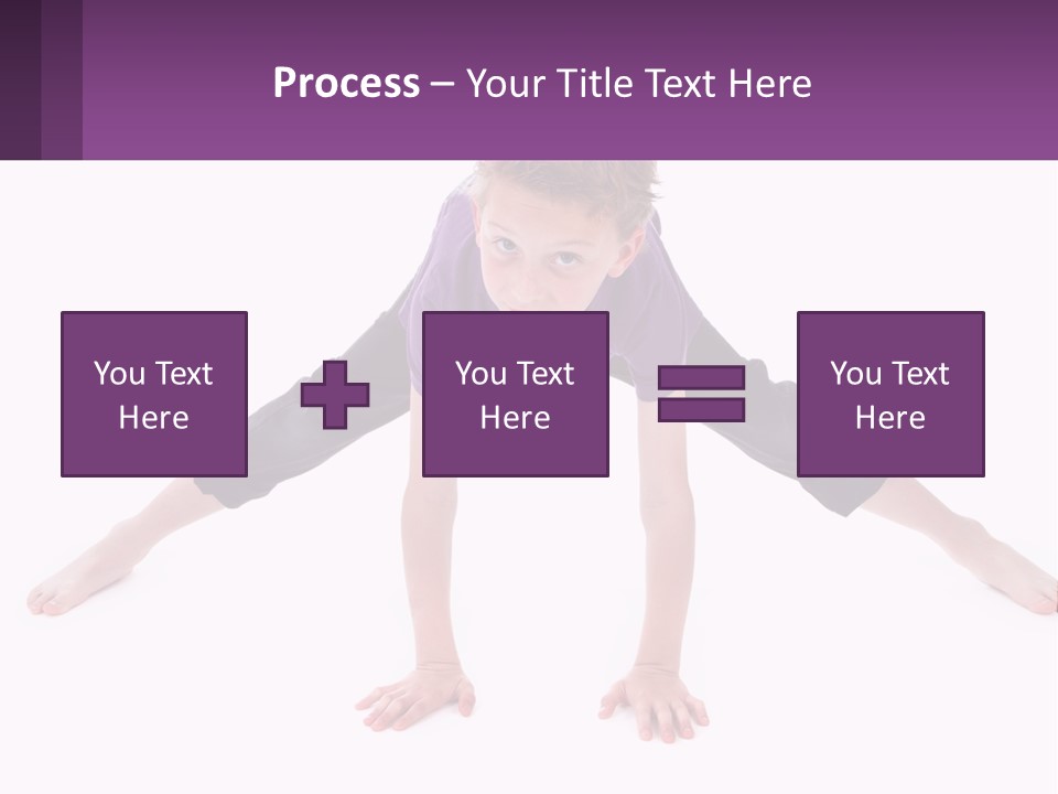 Dancing Acrobatics Showing PowerPoint Template