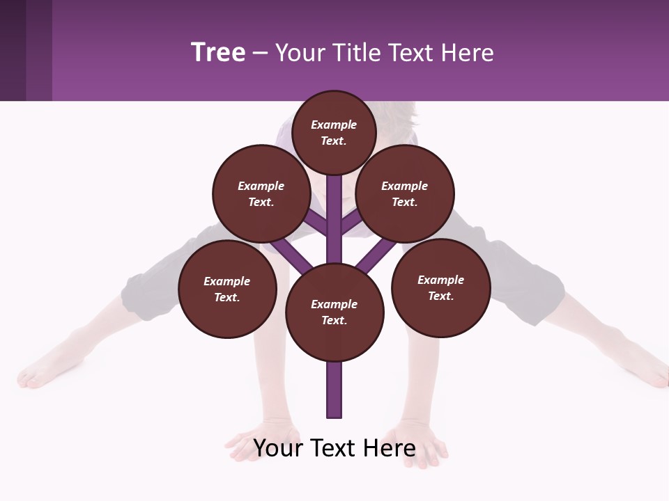 Dancing Acrobatics Showing PowerPoint Template