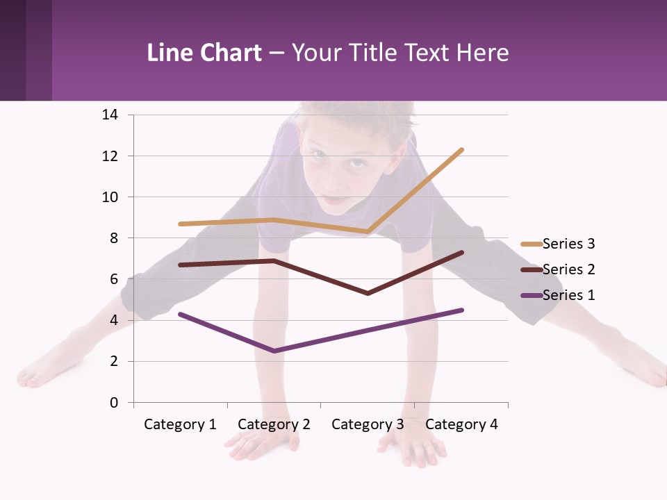 Dancing Acrobatics Showing PowerPoint Template