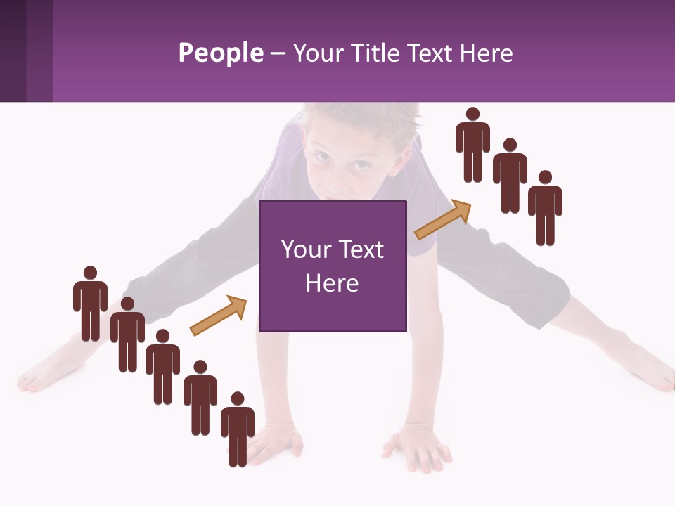 Dancing Acrobatics Showing PowerPoint Template