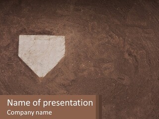 Recreation Base Ball PowerPoint Template