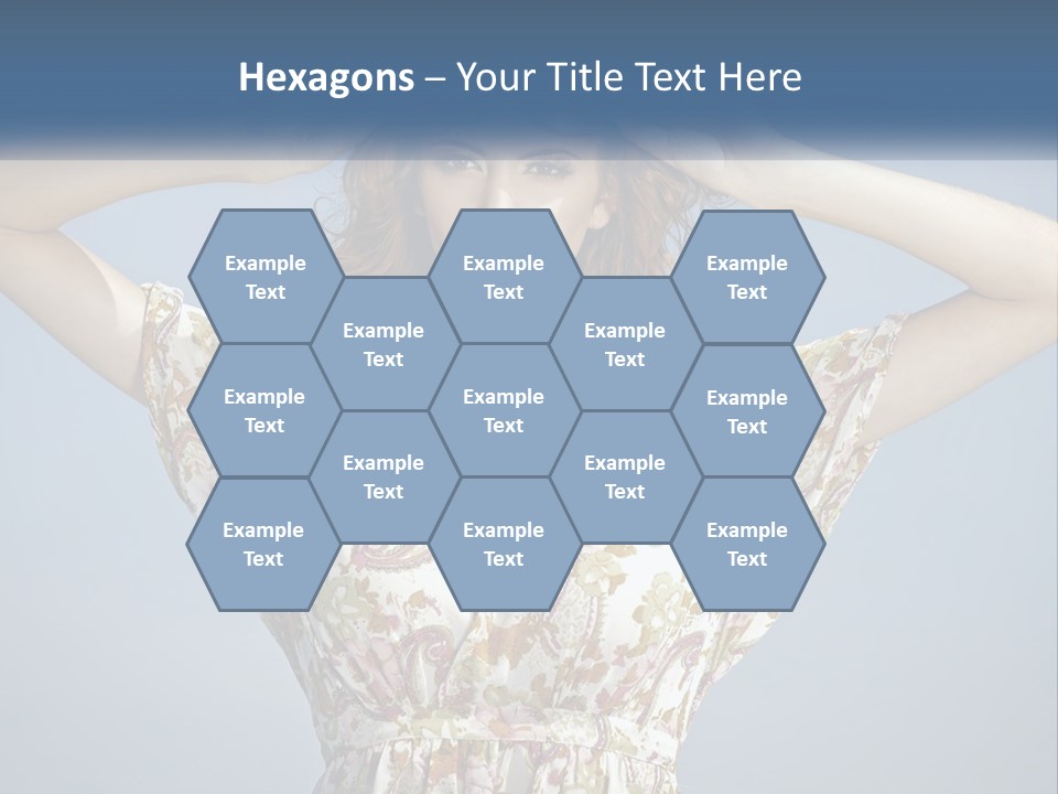 Ethnic Female Bright PowerPoint Template