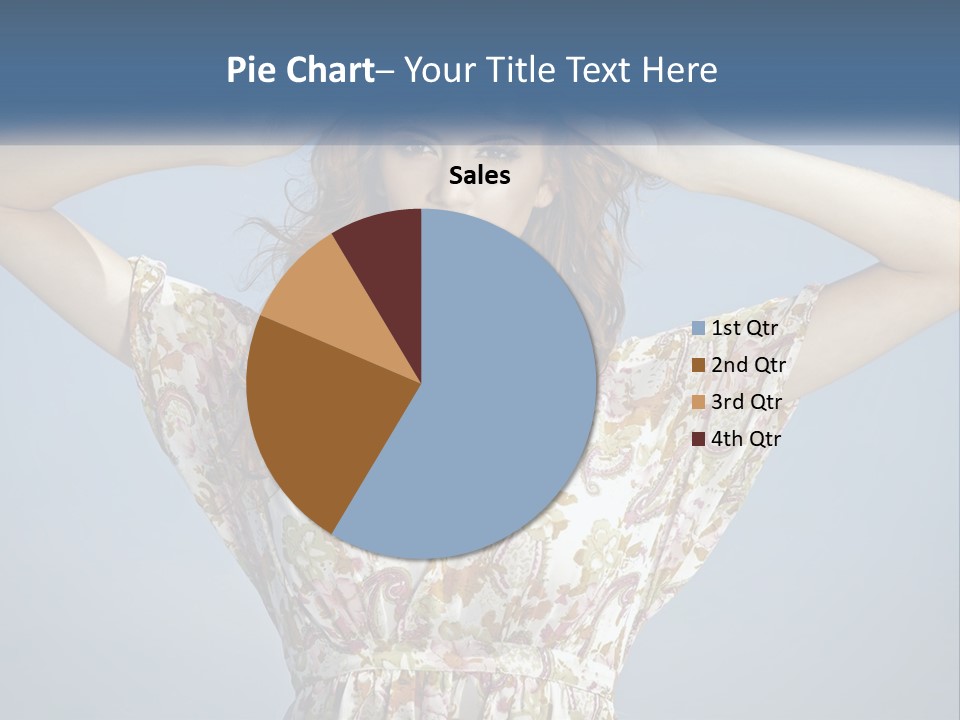 Ethnic Female Bright PowerPoint Template