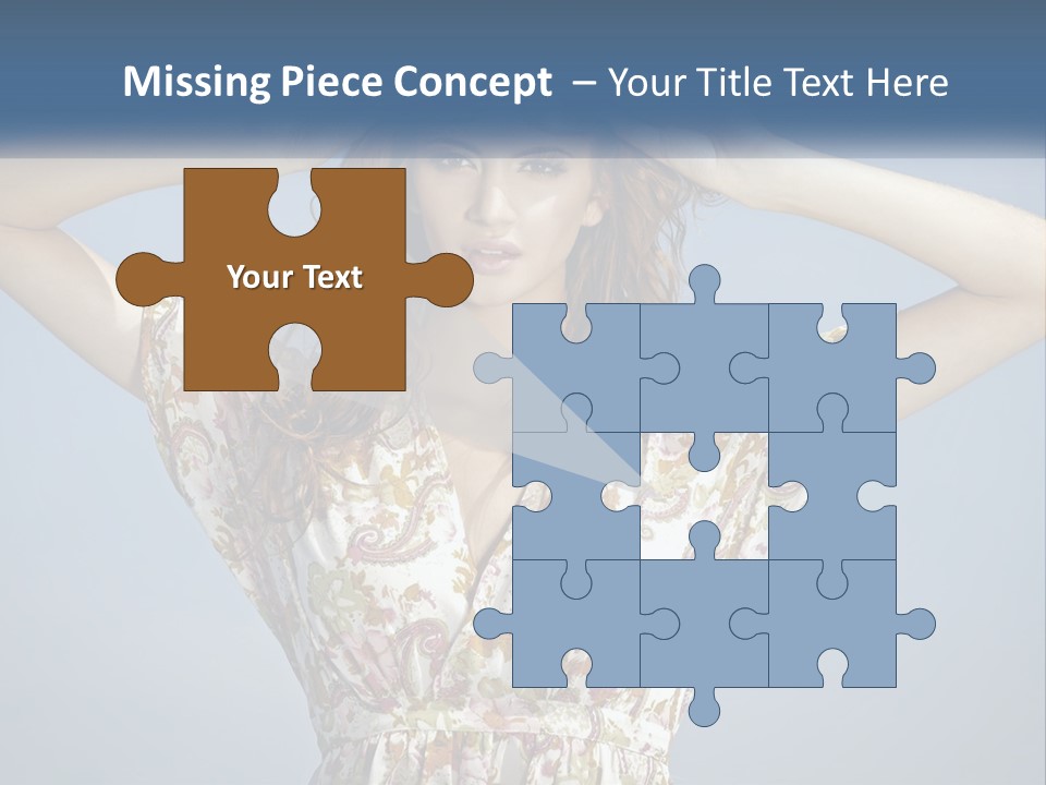 Ethnic Female Bright PowerPoint Template