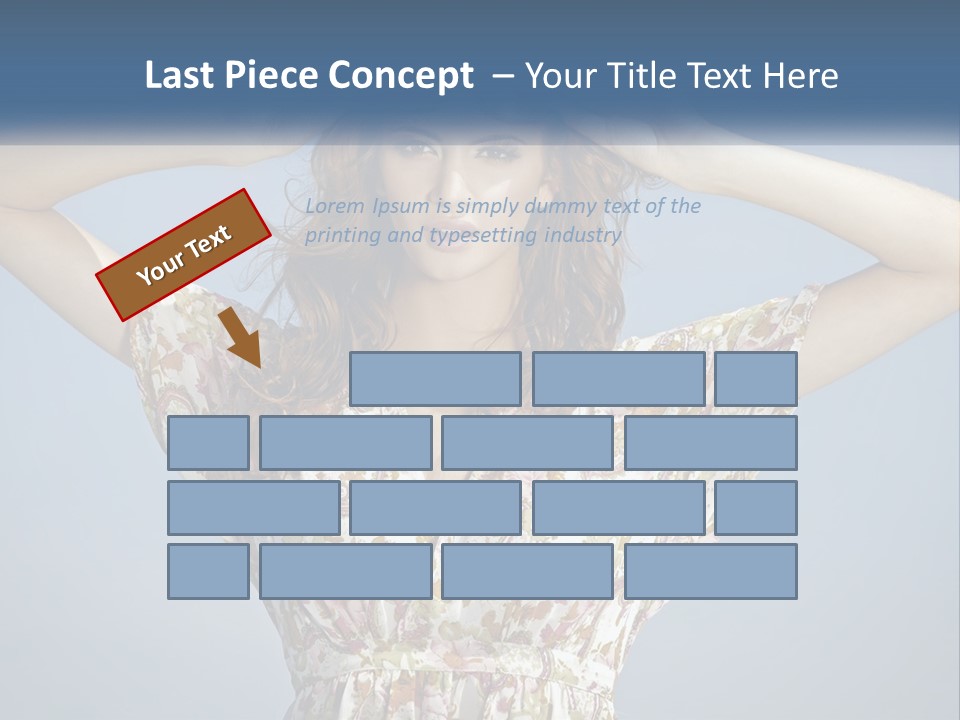 Ethnic Female Bright PowerPoint Template