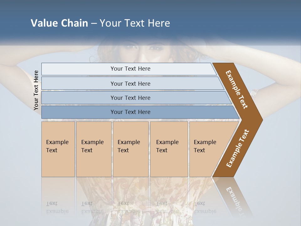 Ethnic Female Bright PowerPoint Template