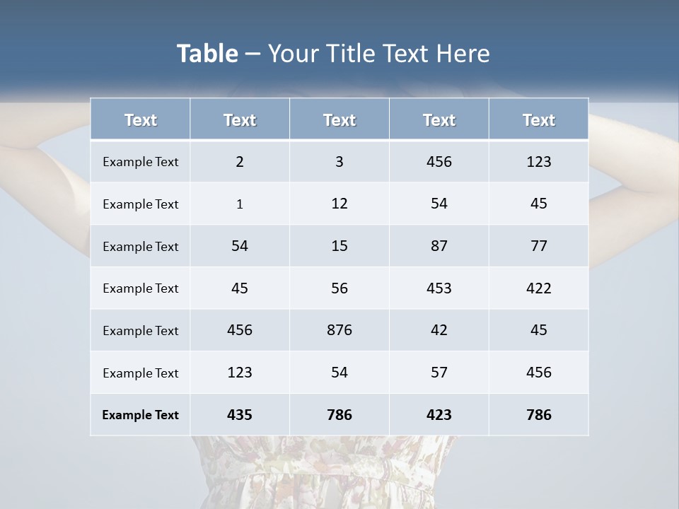 Ethnic Female Bright PowerPoint Template