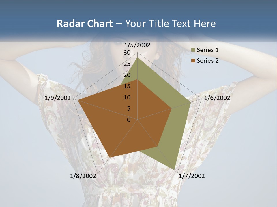 Ethnic Female Bright PowerPoint Template