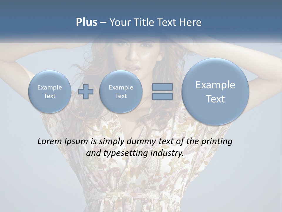 Ethnic Female Bright PowerPoint Template