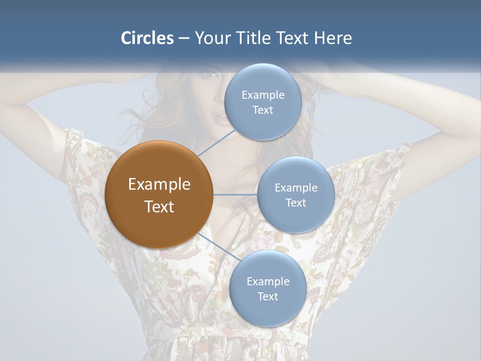 Ethnic Female Bright PowerPoint Template