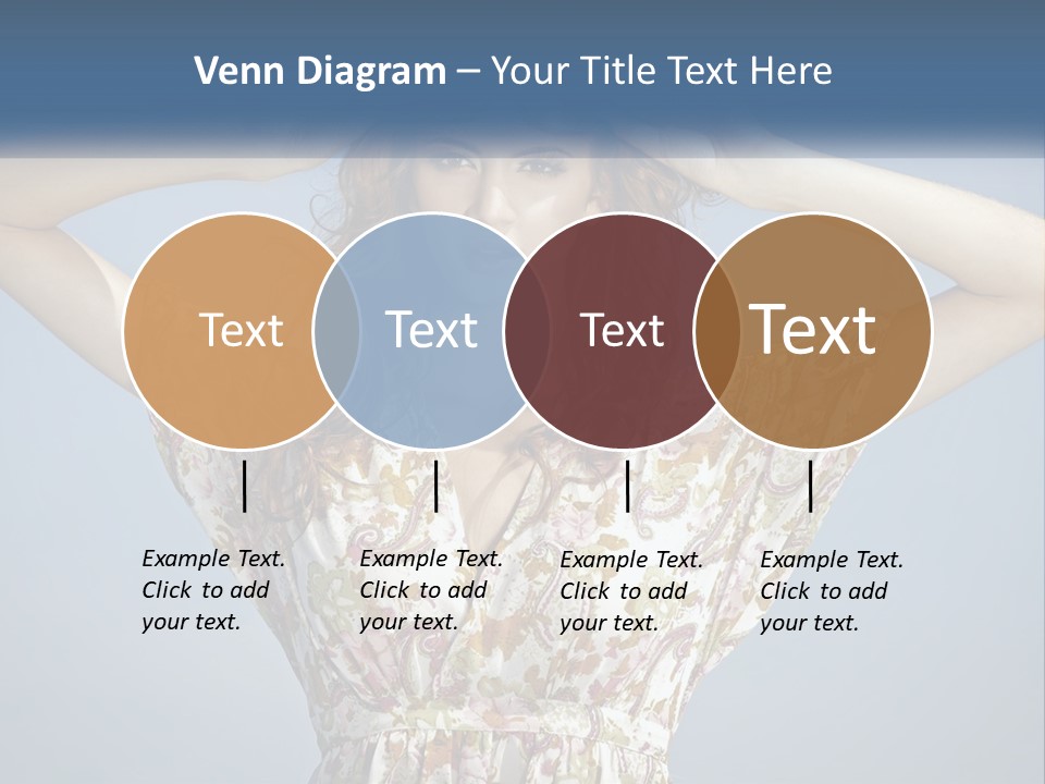 Ethnic Female Bright PowerPoint Template