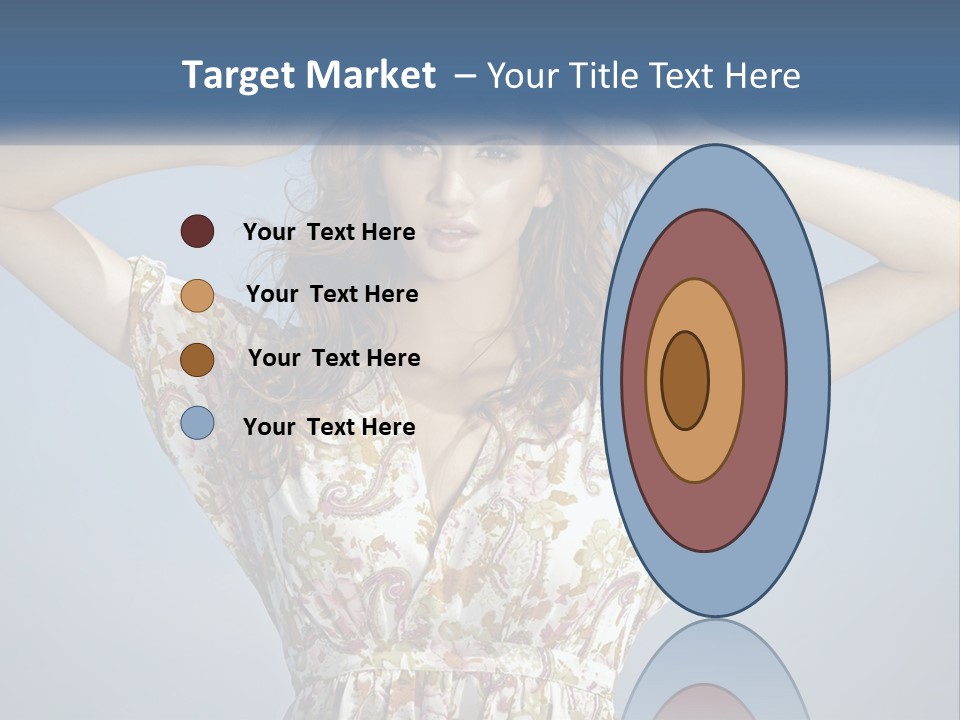 Ethnic Female Bright PowerPoint Template