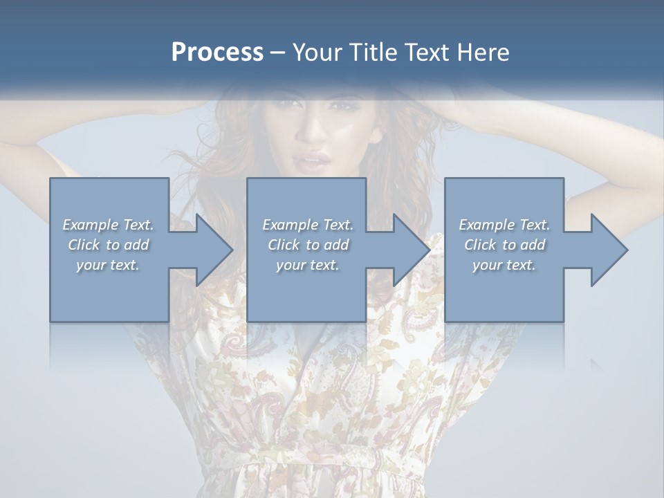 Ethnic Female Bright PowerPoint Template