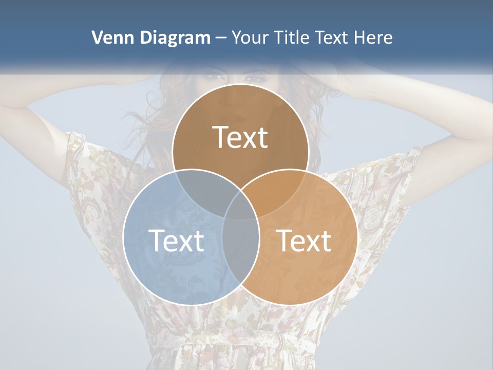 Ethnic Female Bright PowerPoint Template