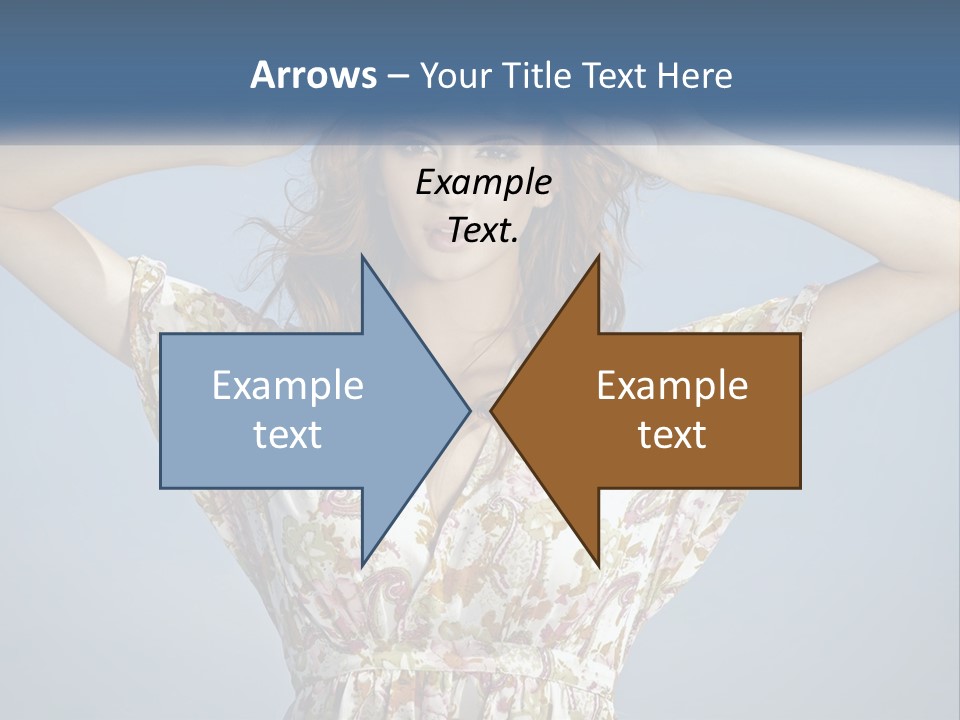 Ethnic Female Bright PowerPoint Template