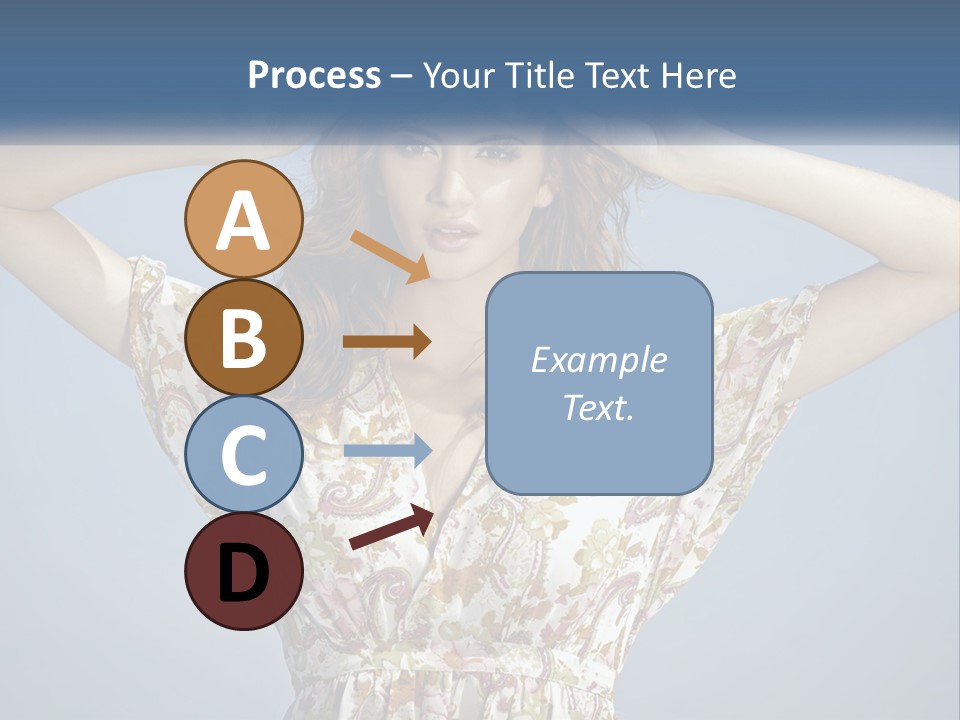 Ethnic Female Bright PowerPoint Template