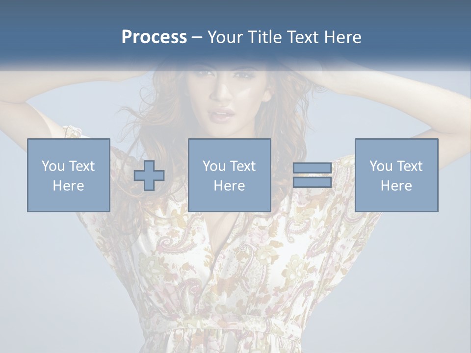 Ethnic Female Bright PowerPoint Template