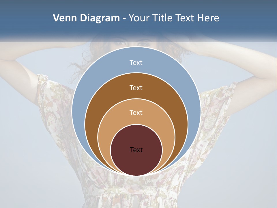 Ethnic Female Bright PowerPoint Template