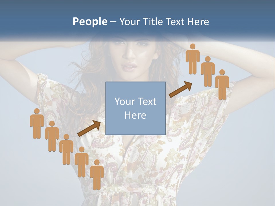 Ethnic Female Bright PowerPoint Template