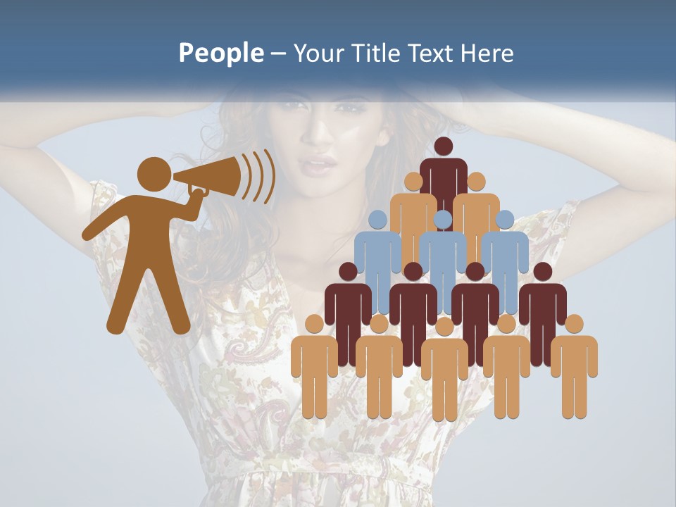 Ethnic Female Bright PowerPoint Template