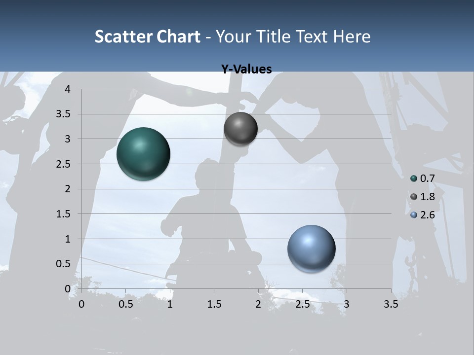 Worker Platform Silhouette PowerPoint Template
