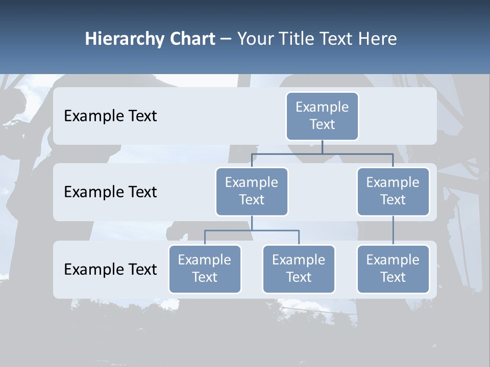 Worker Platform Silhouette PowerPoint Template