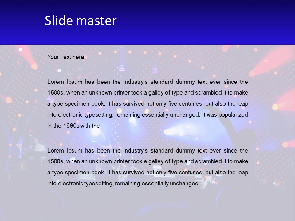 Volume Celebration Many PowerPoint Template