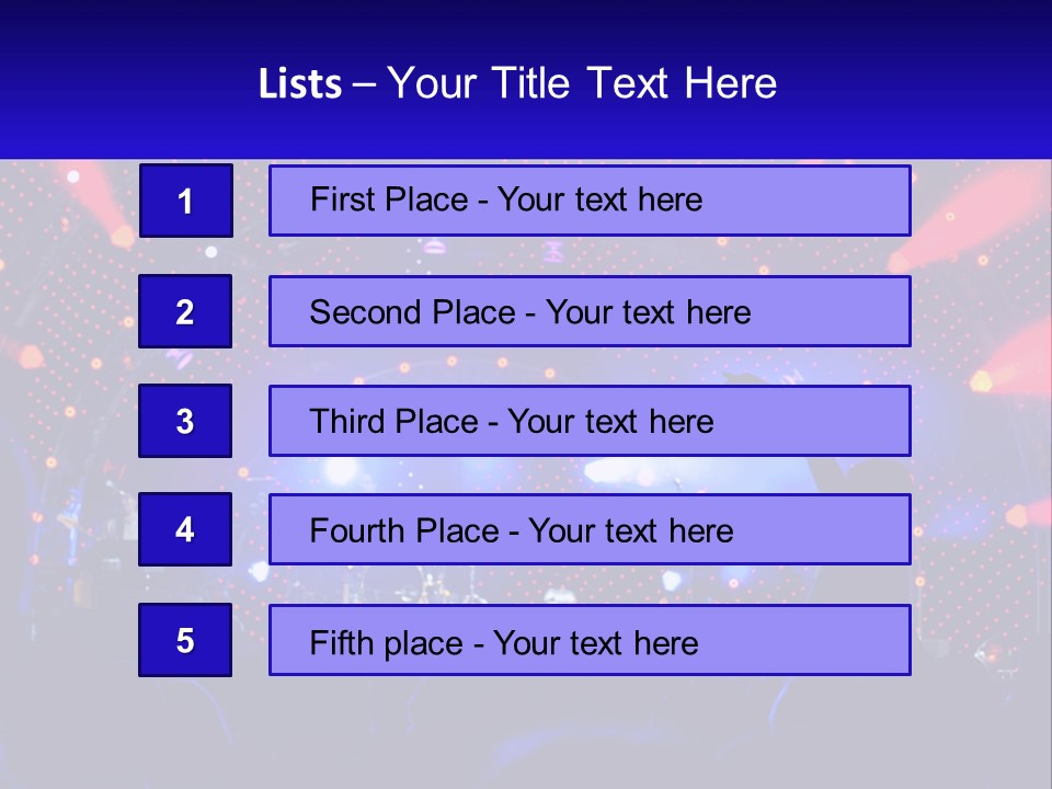 Volume Celebration Many PowerPoint Template