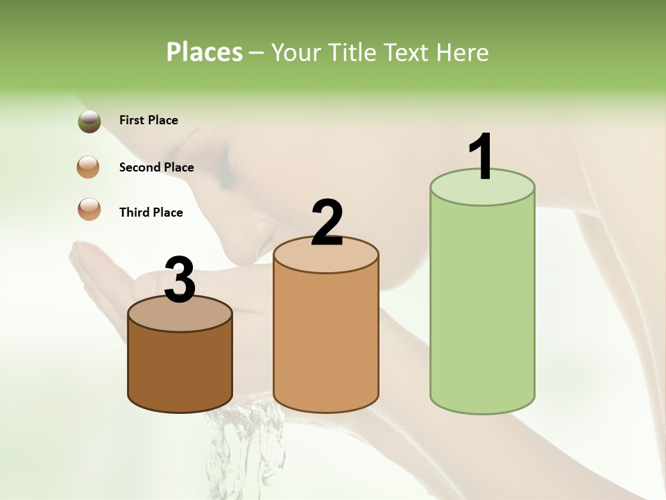 Healthy One Water PowerPoint Template