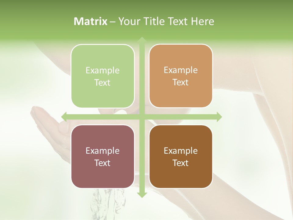 Healthy One Water PowerPoint Template