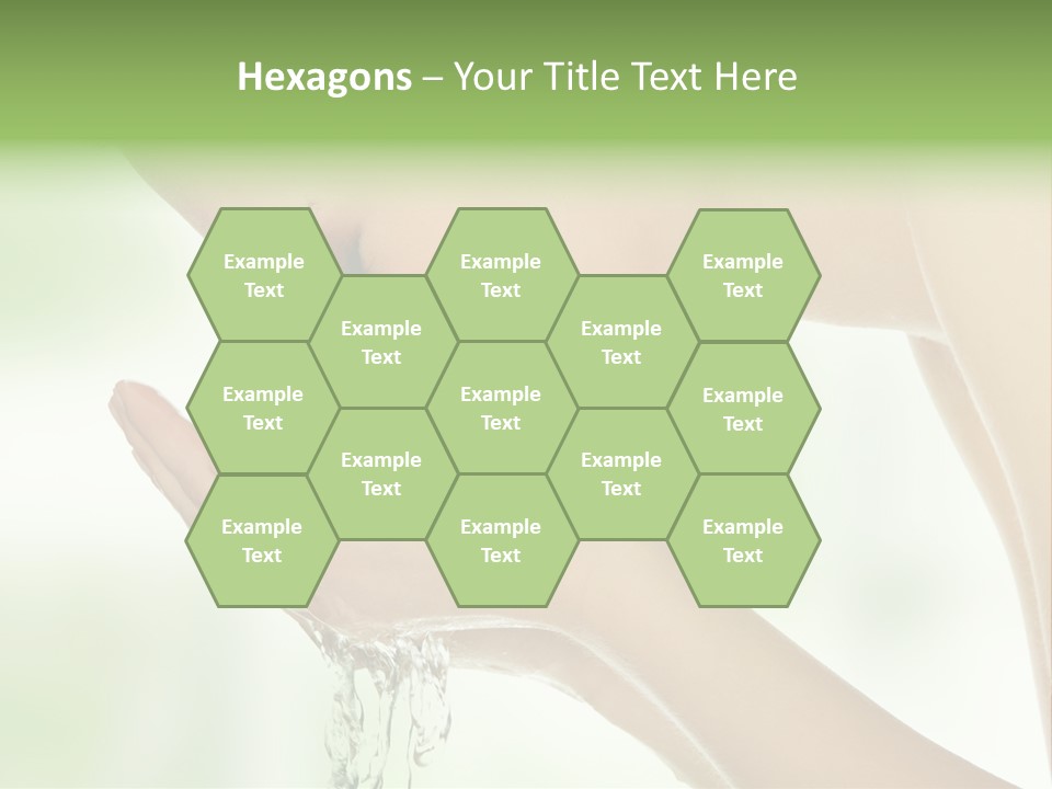 Healthy One Water PowerPoint Template