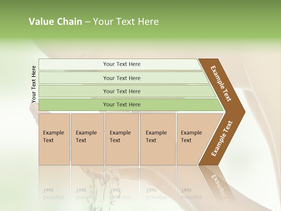 Healthy One Water PowerPoint Template