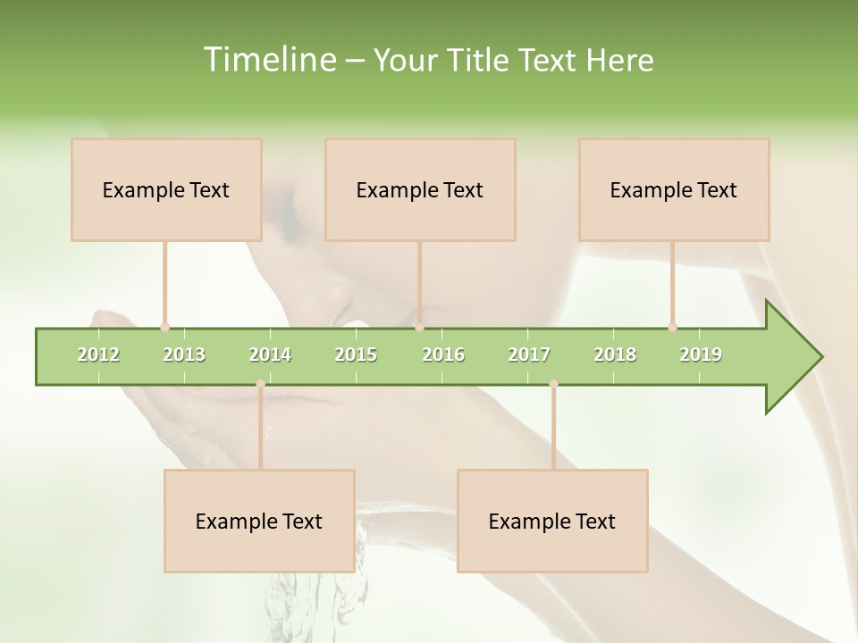 Healthy One Water PowerPoint Template