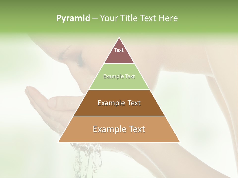 Healthy One Water PowerPoint Template