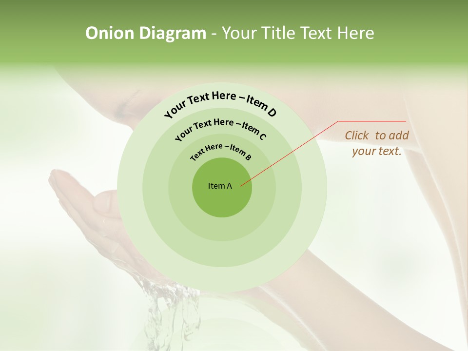 Healthy One Water PowerPoint Template