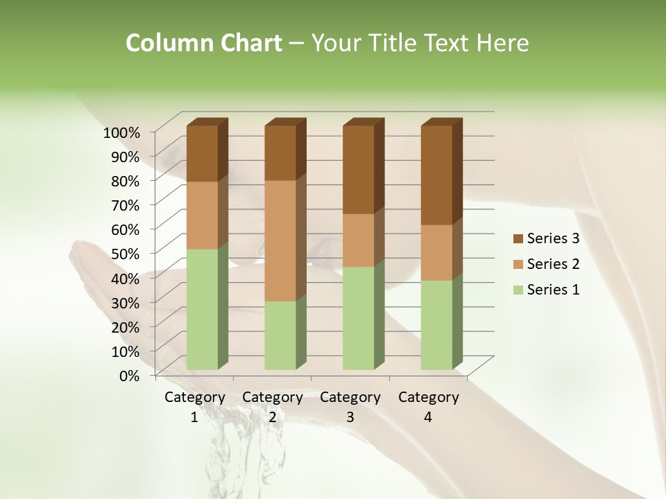 Healthy One Water PowerPoint Template