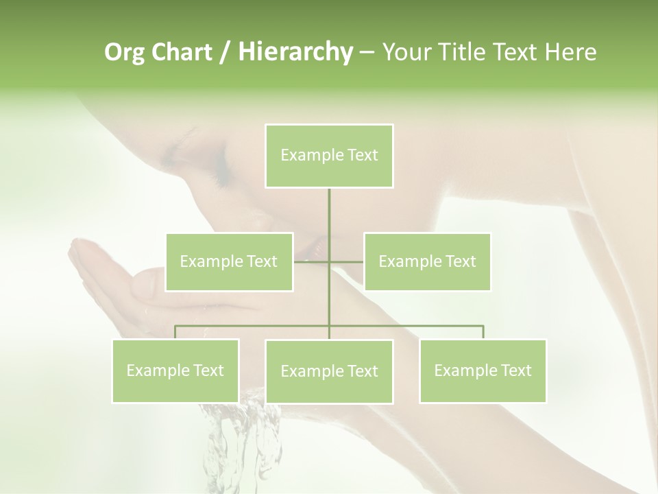 Healthy One Water PowerPoint Template